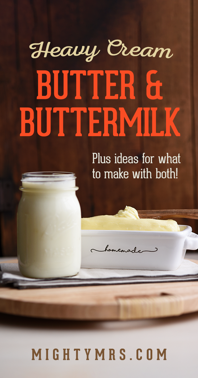 buttermilk vs heavy cream