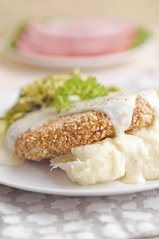 OvenFried Ham Steaks Mighty MrsMighty Mrs